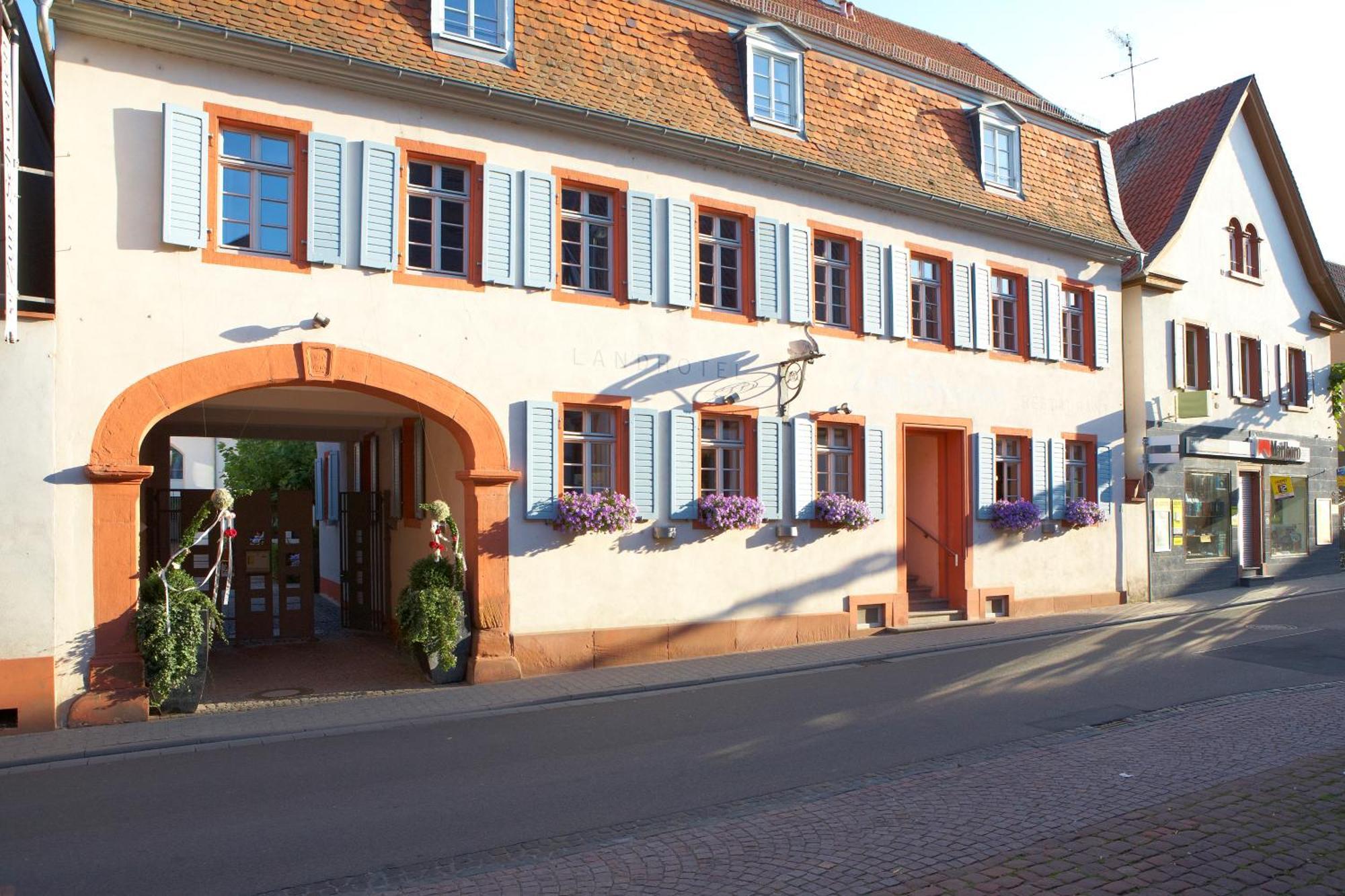 Landhotel Zum Schwanen Mit Restaurant Mona Liza Osthofen Екстер'єр фото
